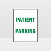 Customized Hazard Signs,Patient Parking Sign